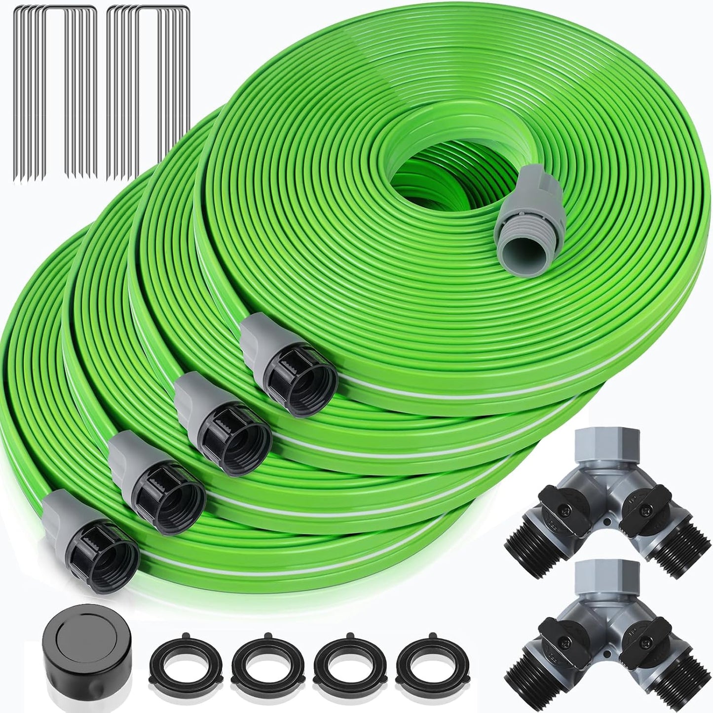 Heavy Duty Sprinkler Soaker Hose 100 FT (25FT x 4Pack)