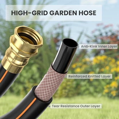 PRO Metal Bracket Suitable for Model AW25/30 Swivel Bracket and AW30 1/2MB Retractable Garden Hose Reel 1/2" x 100 ft PRO Metal Bracket, Heavy Duty, Any Length Lock Hose Reel, 100ft
