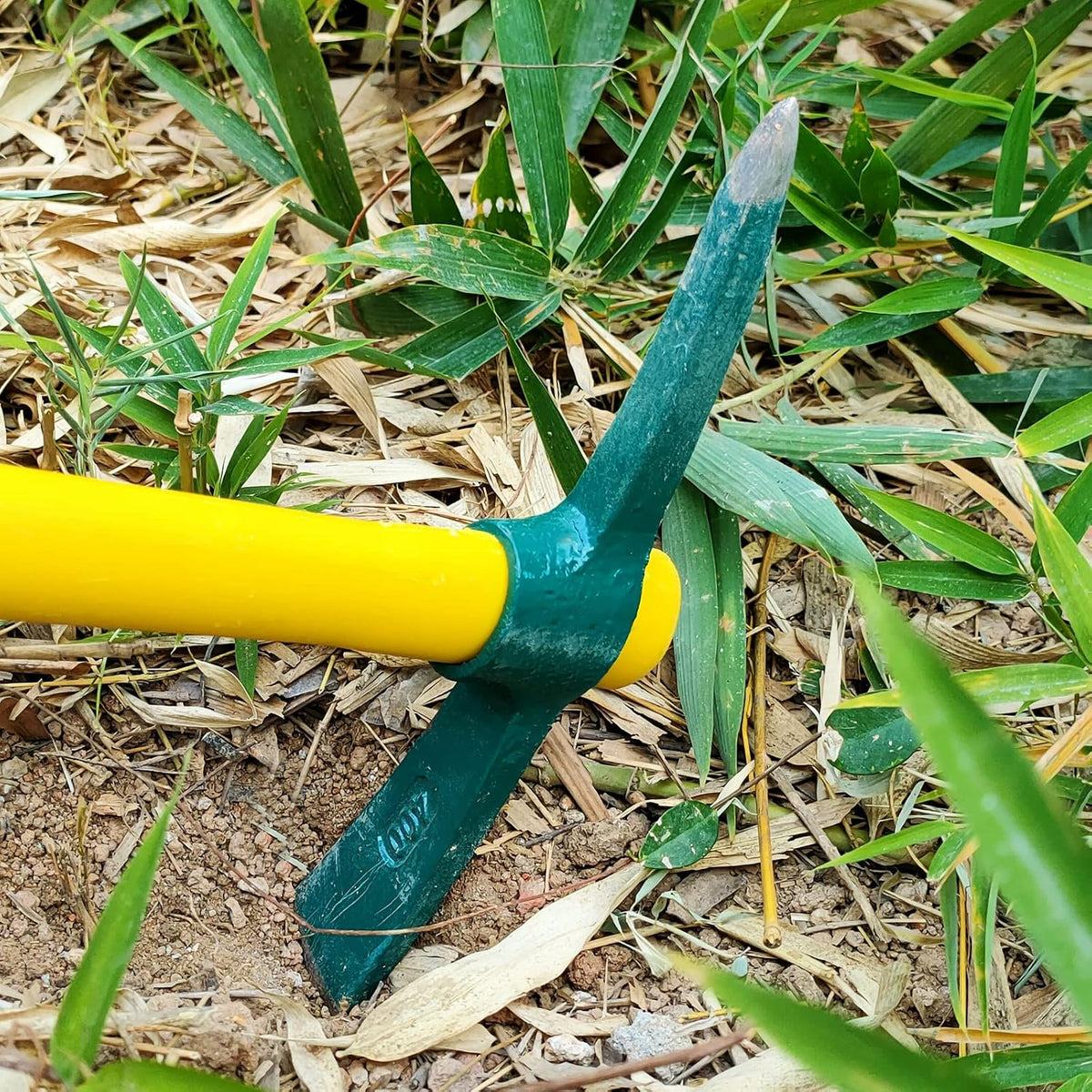 5 PCS Garden Hoe Tool Set, Cultivator Hand Tiller, Digging Hoes