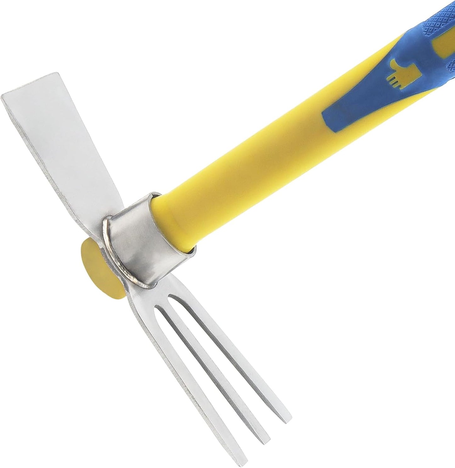 5 PCS Garden Hoe Tool Set, Cultivator Hand Tiller, Digging Hoes