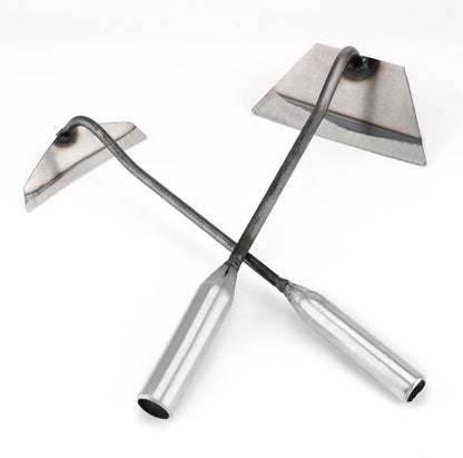 5 PCS Garden Hoe Tool Set, Cultivator Hand Tiller, Digging Hoes