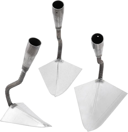 5 PCS Garden Hoe Tool Set, Cultivator Hand Tiller, Digging Hoes
