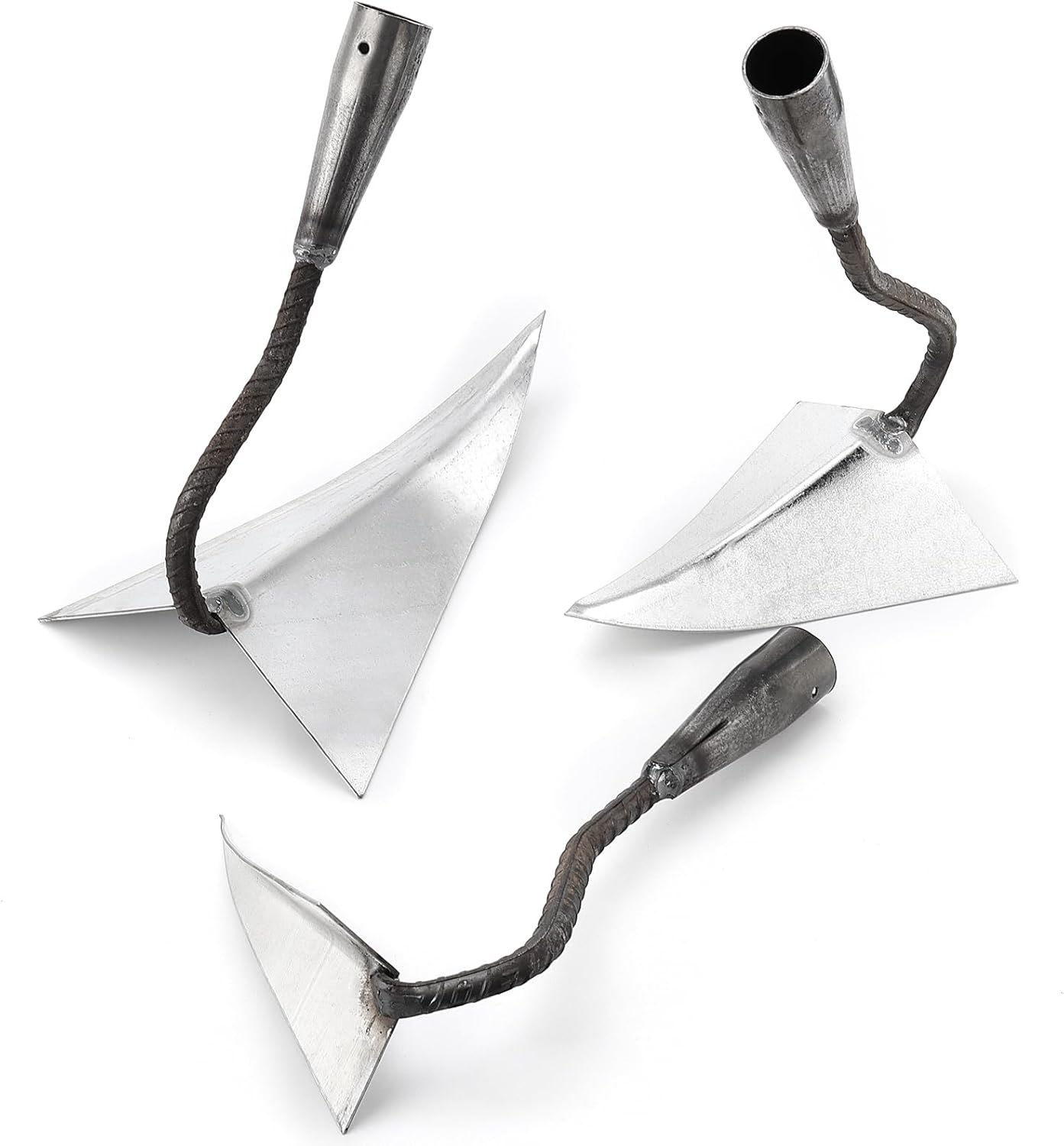 5 PCS Garden Hoe Tool Set, Cultivator Hand Tiller, Digging Hoes