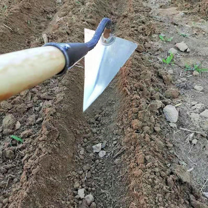 5 PCS Garden Hoe Tool Set, Cultivator Hand Tiller, Digging Hoes