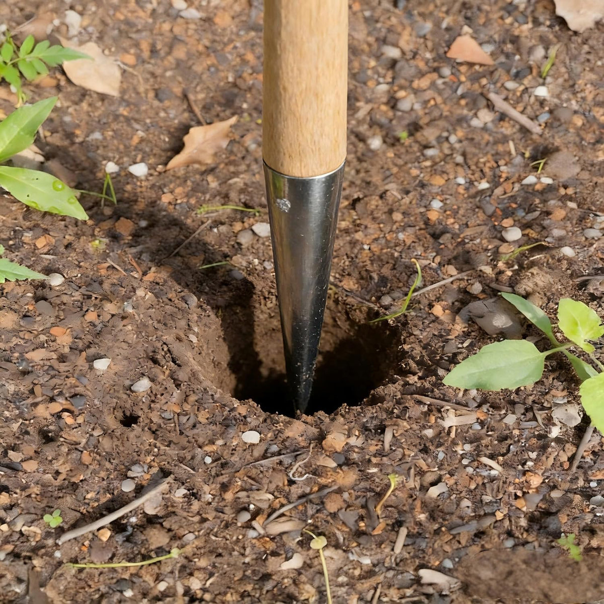 Garden Seed Dibber Planter Tool, Hand Bulb Hole Digger Tool