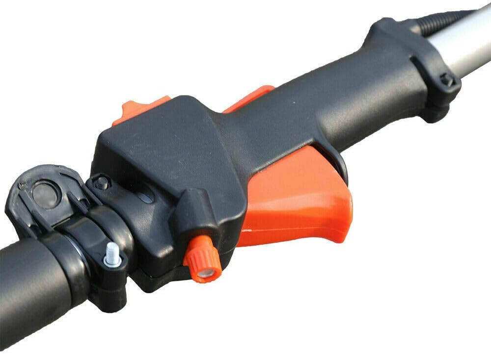 Gas Pole Saw Chainsaw 42CC 4 Stroke Brush Cutter Pruner Cordless Gas Long Reach Gardening Tree Hedge Trimmer wiht Extension Pole Air-cooled 140F