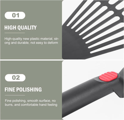 2pcs Gardening Hand Rakes Plastic Ash Rakes Mini Garden Cultivator Tools for Soil Loosening Leaf Cleanup Yard Lawn Shrub Flower Beds