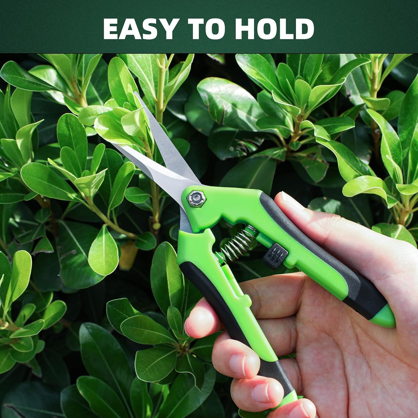 3 Pack Garden Pruning Shears Scissors Clippers (Yellow)