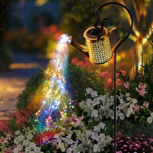 Solar Watering Can Light, Solar Yard Decorations Outdoor