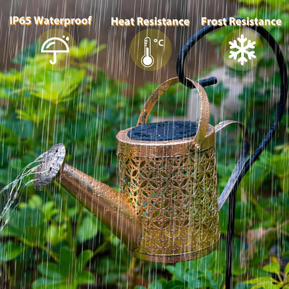 Solar Watering Can Light, Solar Yard Decorations Outdoor