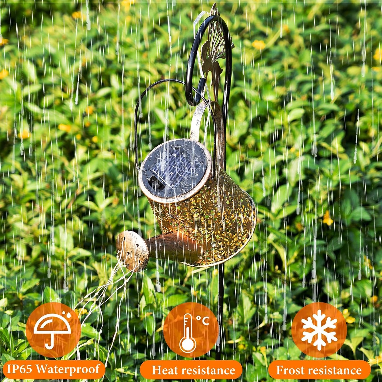 Solar Watering Can Light, Solar Yard Decorations Outdoor