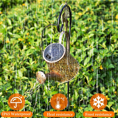 Solar Watering Can Light, Solar Yard Decorations Outdoor
