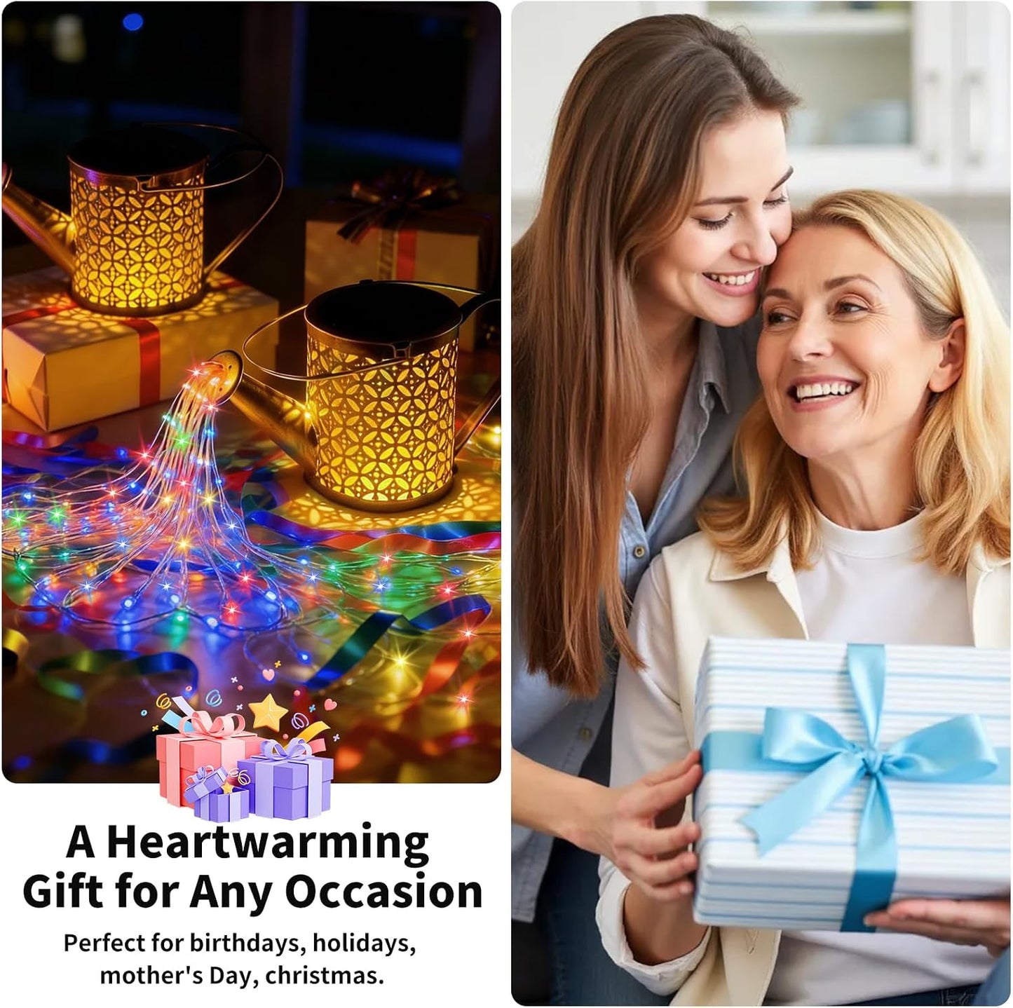Solar Watering Can Light, Solar Yard Decorations Outdoor