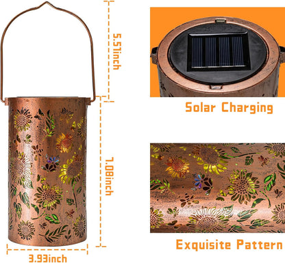 Solar Watering Can Light, Solar Yard Decorations Outdoor
