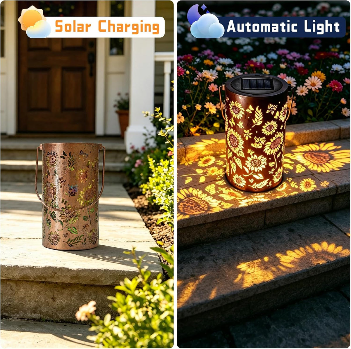 Solar Watering Can Light, Solar Yard Decorations Outdoor
