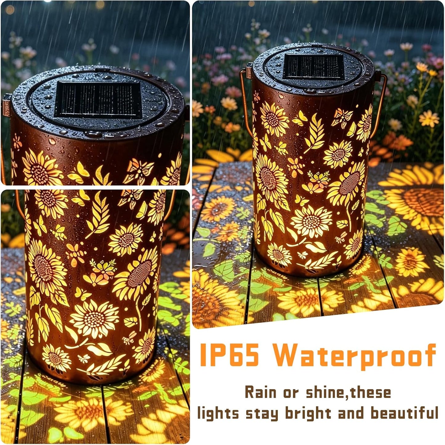 Solar Watering Can Light, Solar Yard Decorations Outdoor