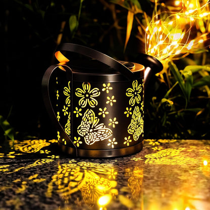Solar Watering Can Light, Solar Yard Decorations Outdoor