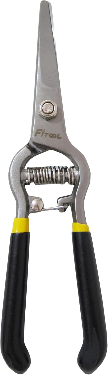 Forged Bypass Hand Clippers Pruner, With 5/8 Inch Cutting Capacity, Ergonomic handle with Soft Grip, Pruning Shear 8-Inch (Bypass)
