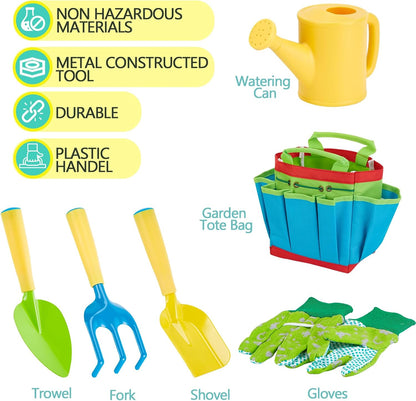 Kids Garden Tools Set,6 PCS, Aged 3+