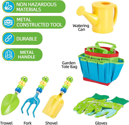Kids Garden Tools Set,6 PCS, Aged 3+