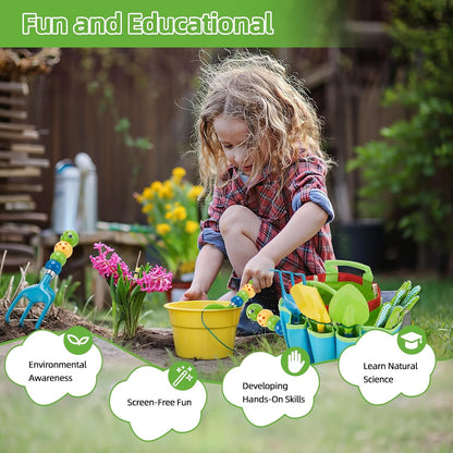 Kids Garden Tools Set,6 PCS, Aged 3+