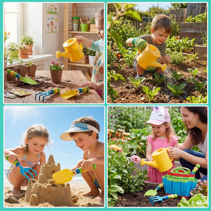 Kids Garden Tools Set,6 PCS, Aged 3+
