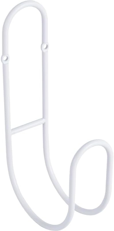 Garden Hose Holder, Wall Mount Water Hose Hanger, Hanging Storage Rack for Garden Hoses, Ropes, Outside Yard (Black)