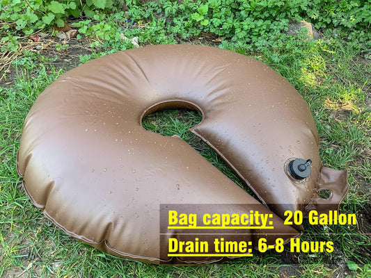 Tree Watering Bag/Ring, Slow Release Deep Root Watering System for Trees