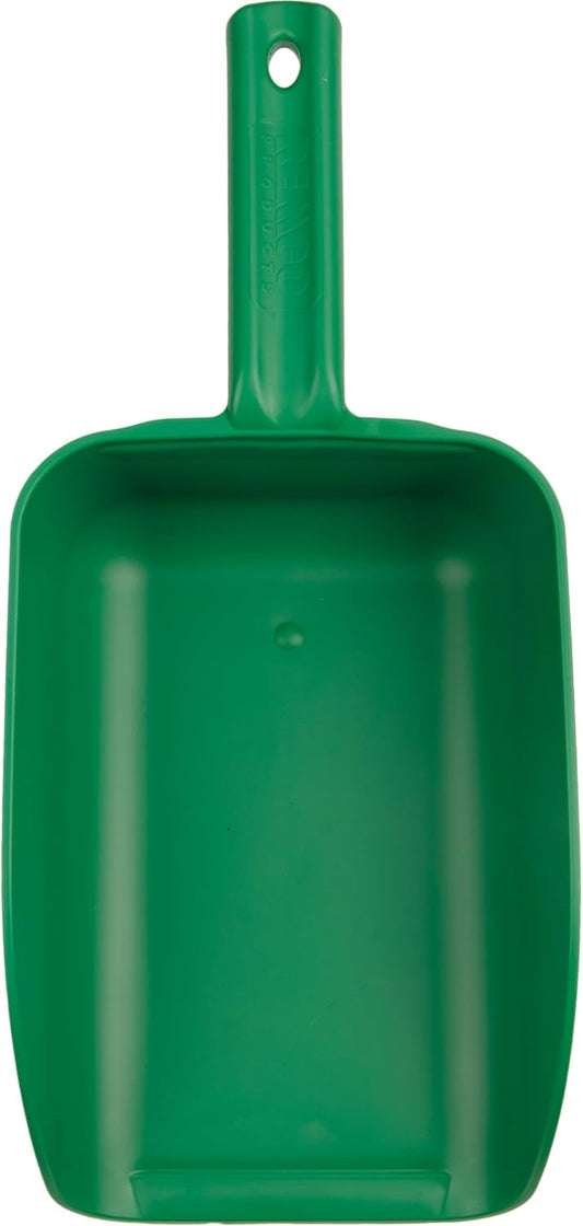 Large Hand Scoop,Green,15 x 6-1/2 In 65002-1 Each