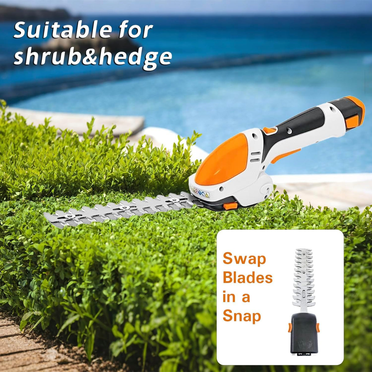 1PCS Shrub Shear Blade for St-ihl HSA25 (only) Cordless Hedge Trimmer HA03 820 3000