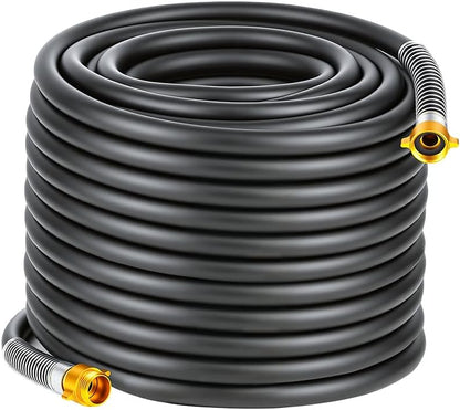 Garden Hose 5/8"x 5ft 4-Layer Heavy Duty Water Hose 800 Burst PSI Black