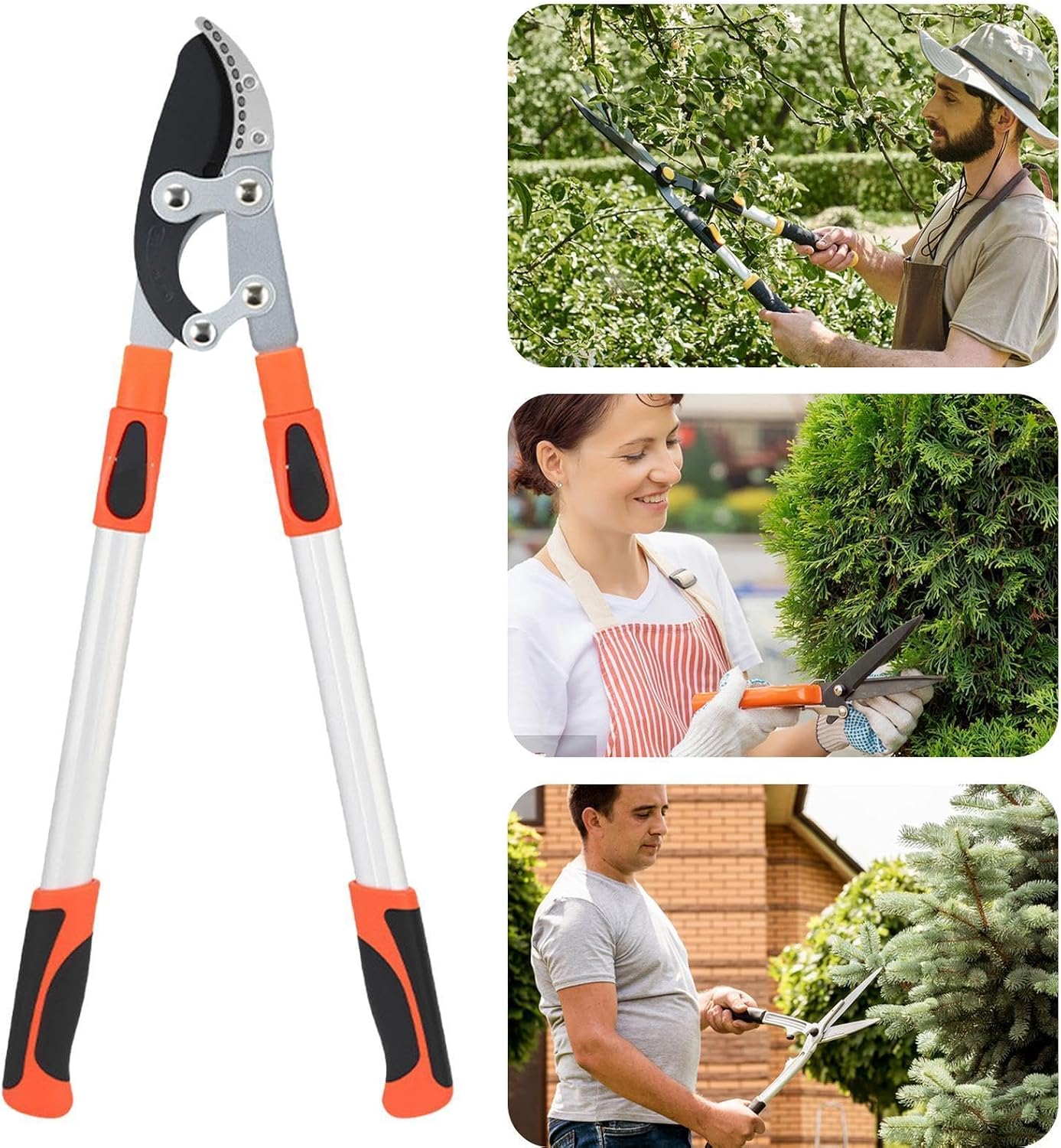 Garden Shears Non-Slip Cutting Trimming