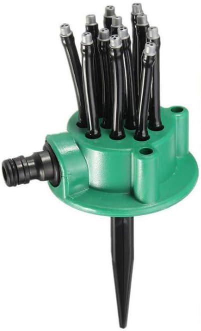 2pcs 360 Degree Garden Automatic Multi Sprinkler Garden Lawn Sprinklers Roof Cooling Sprinklers Watering Gardening Tools Housewarming Gift