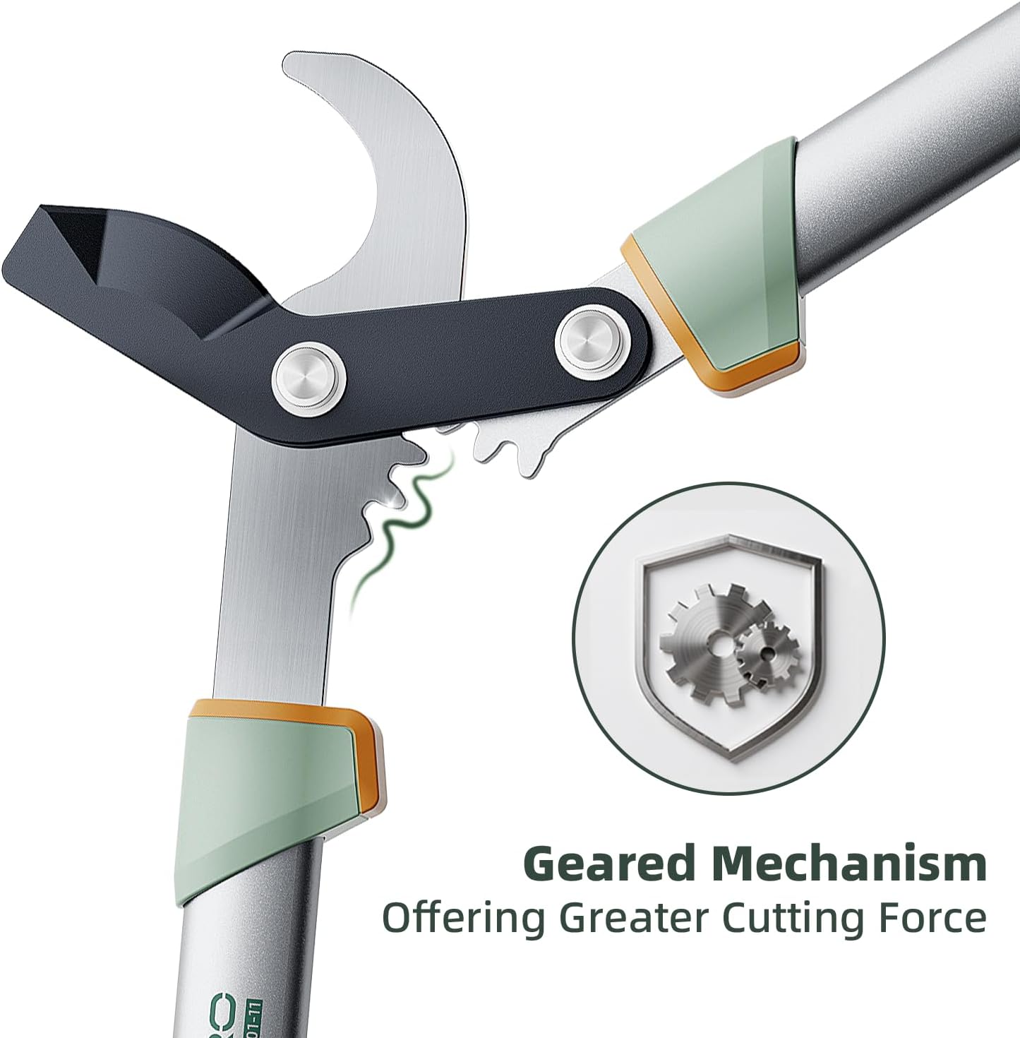 ® Loppers for Tree Trimming Stainless Steel Branch Cutter Heavy Duty Bypass Tree Pruner Rust Resistant Sharp Blade Up to 2" Tree Limb Trimmer for Gardening