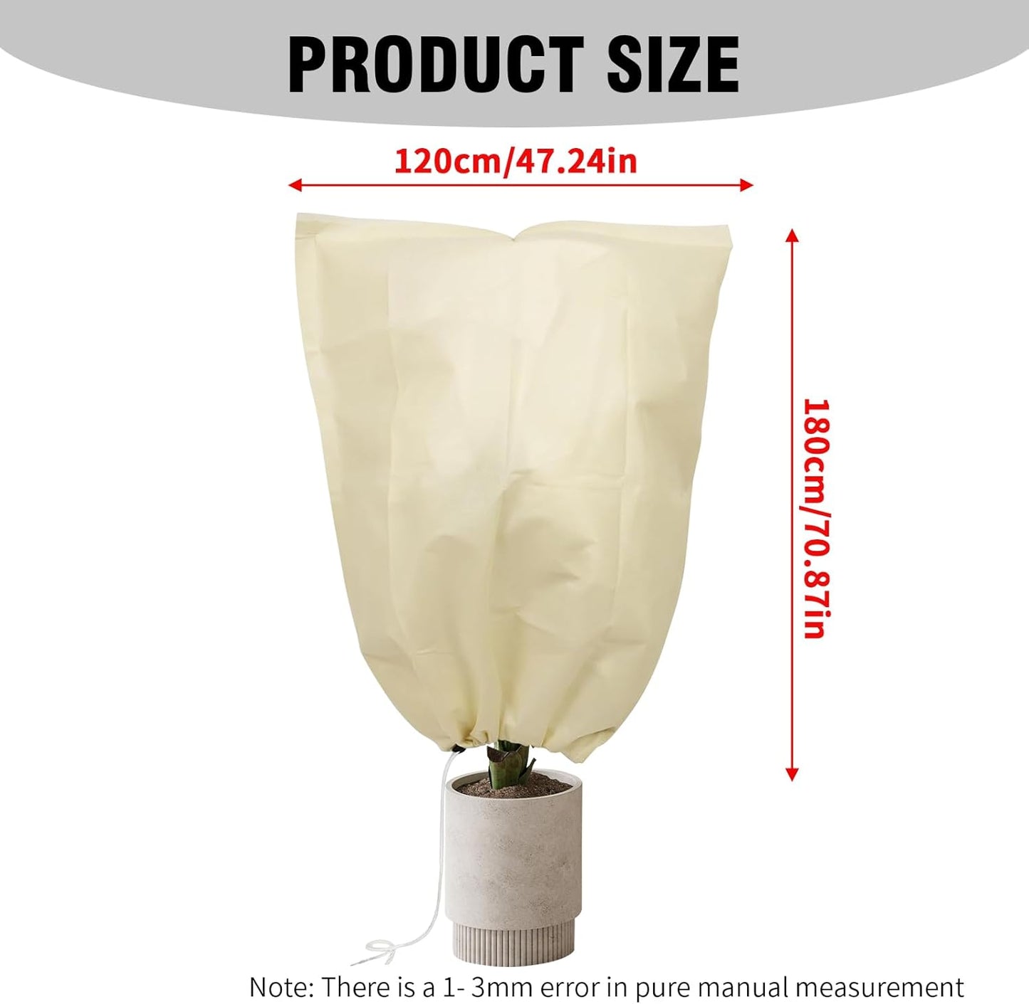 2Pcs Plant Covers Freeze Protection