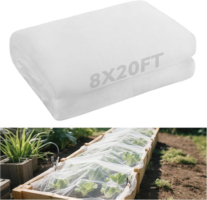 2 Pack 6.5x10ft Garden Netting, Ultra Fine Mesh Plant Covers