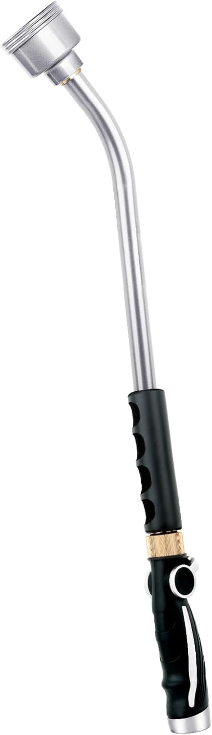 Long Watering Wand, 24 Inches Gentle Soft Full Shower Sprayer Wand