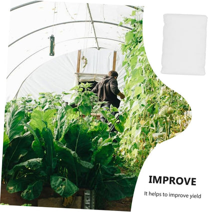 Non-Woven Plant Frost Protection Winter Shrub Covers Reusable Floating Row Warm Fabric Plant Protector for Frost-proofing
