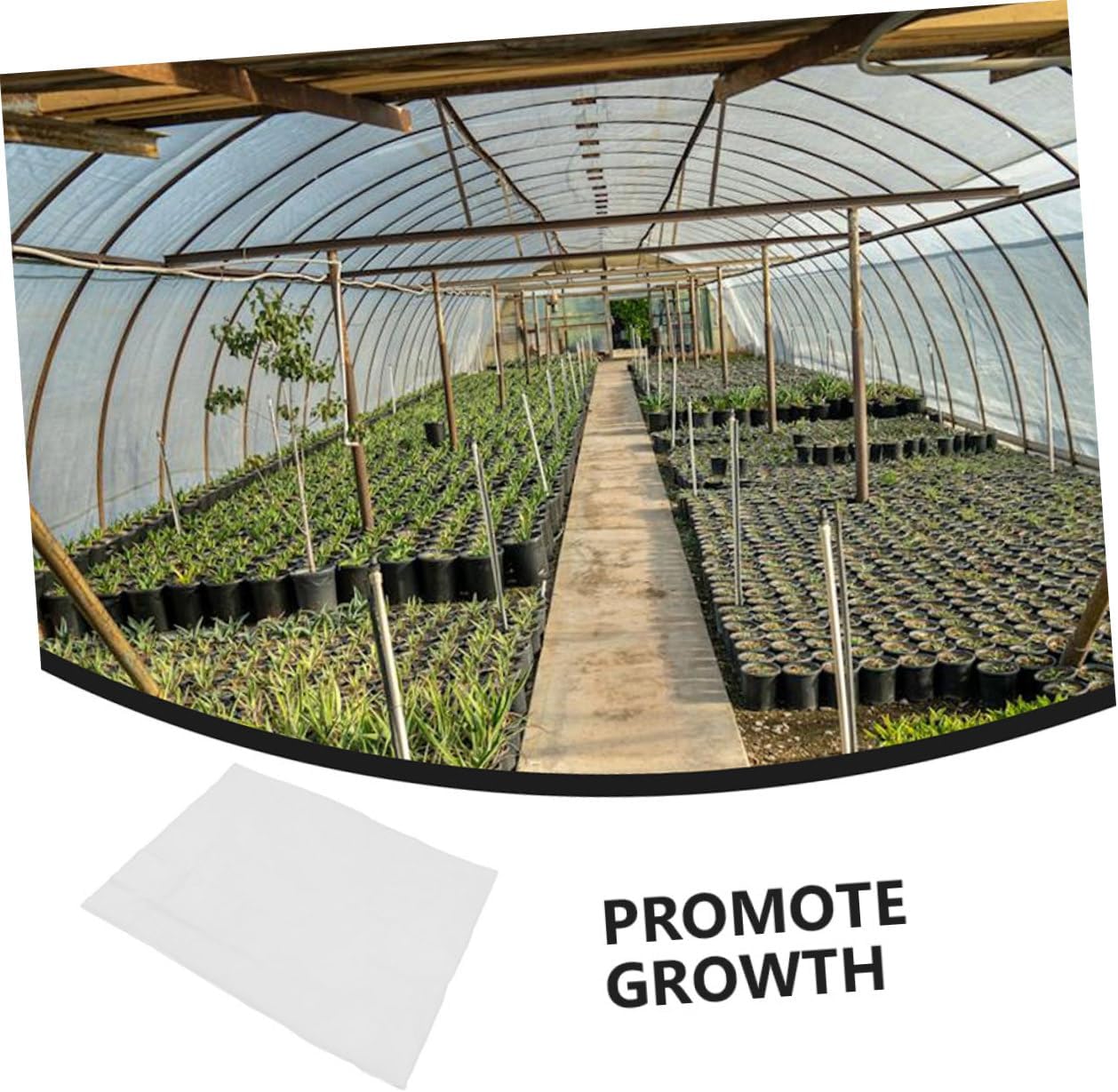 Non-Woven Plant Frost Protection Winter Shrub Covers Reusable Floating Row Warm Fabric Plant Protector for Frost-proofing