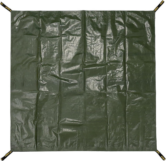 Leaf Tarp with Handles, 6x6 Feet Tarps for Leaves, Heavy Duty Waterproof Tarps for Leaf Cleanup, Waste Debris Removal.