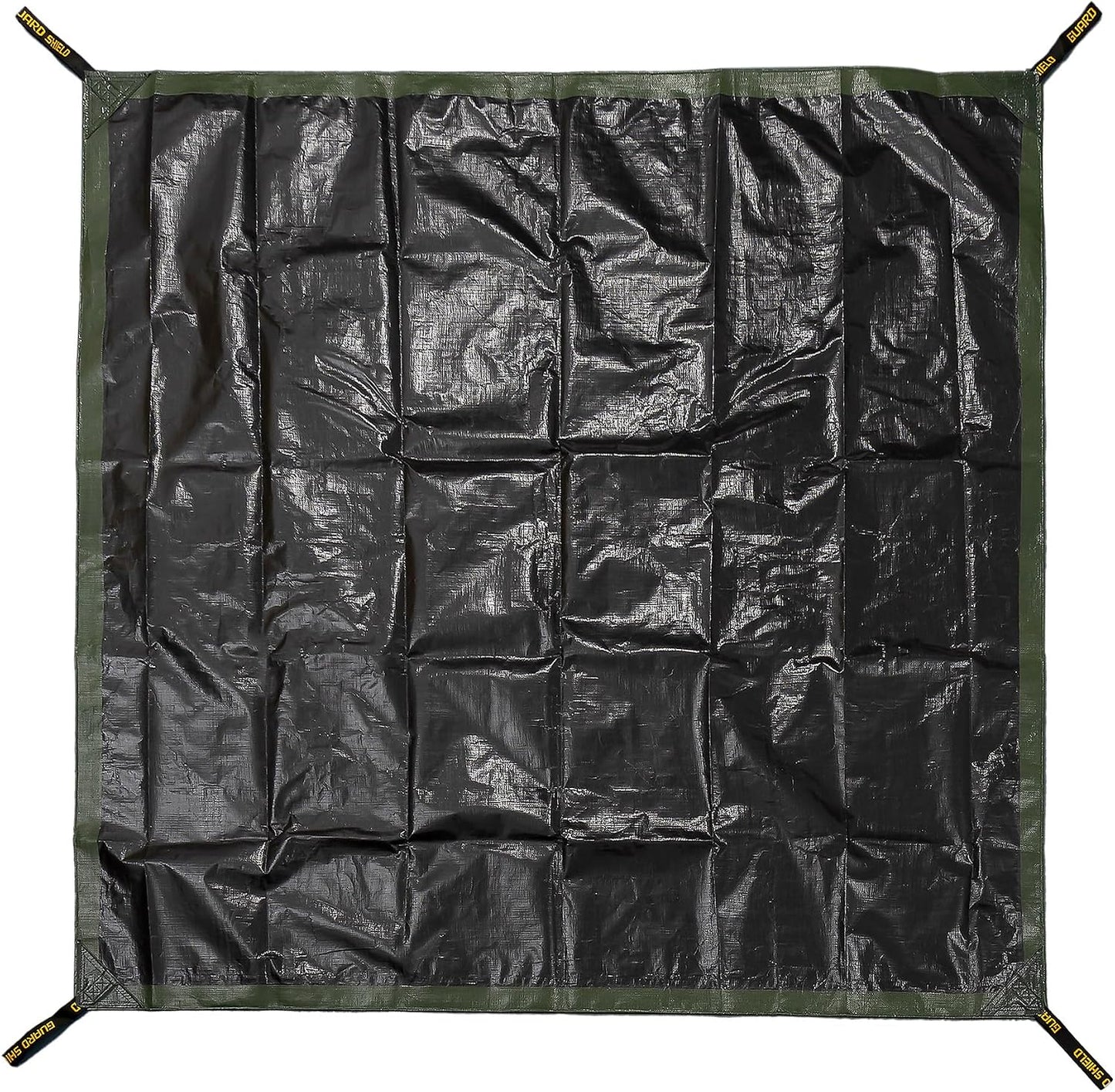 Leaf Tarp with Handles, 6x6 Feet Tarps for Leaves, Heavy Duty Waterproof Tarps for Leaf Cleanup, Waste Debris Removal.