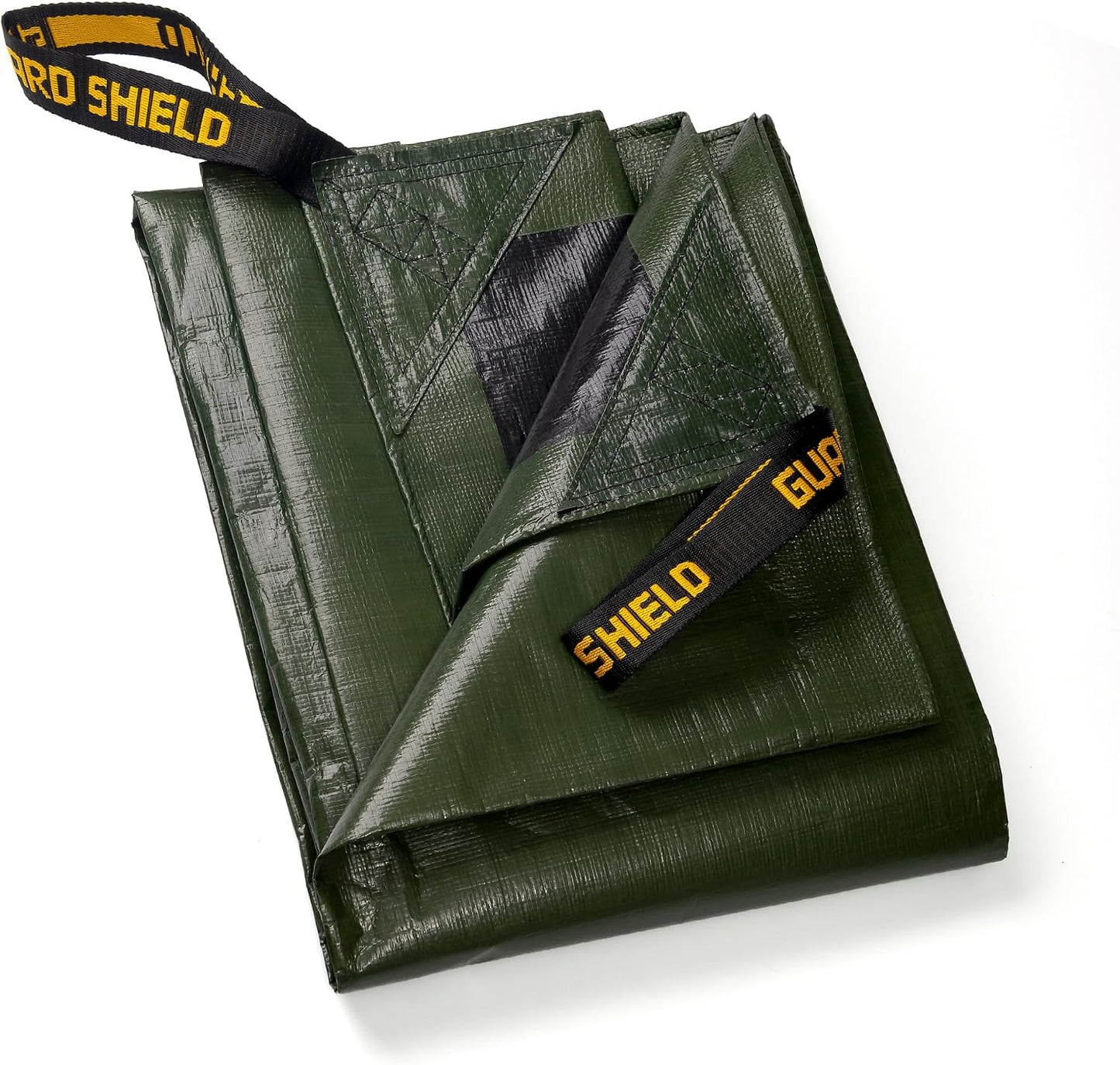 Leaf Tarp with Handles, 6x6 Feet Tarps for Leaves, Heavy Duty Waterproof Tarps for Leaf Cleanup, Waste Debris Removal.