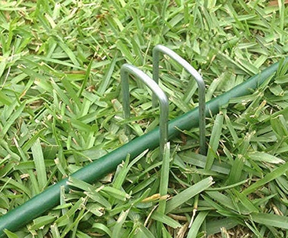 Landscape Staples 6 Inch Galvanized Anti-Rust Garden Stakes 11 Gauge
