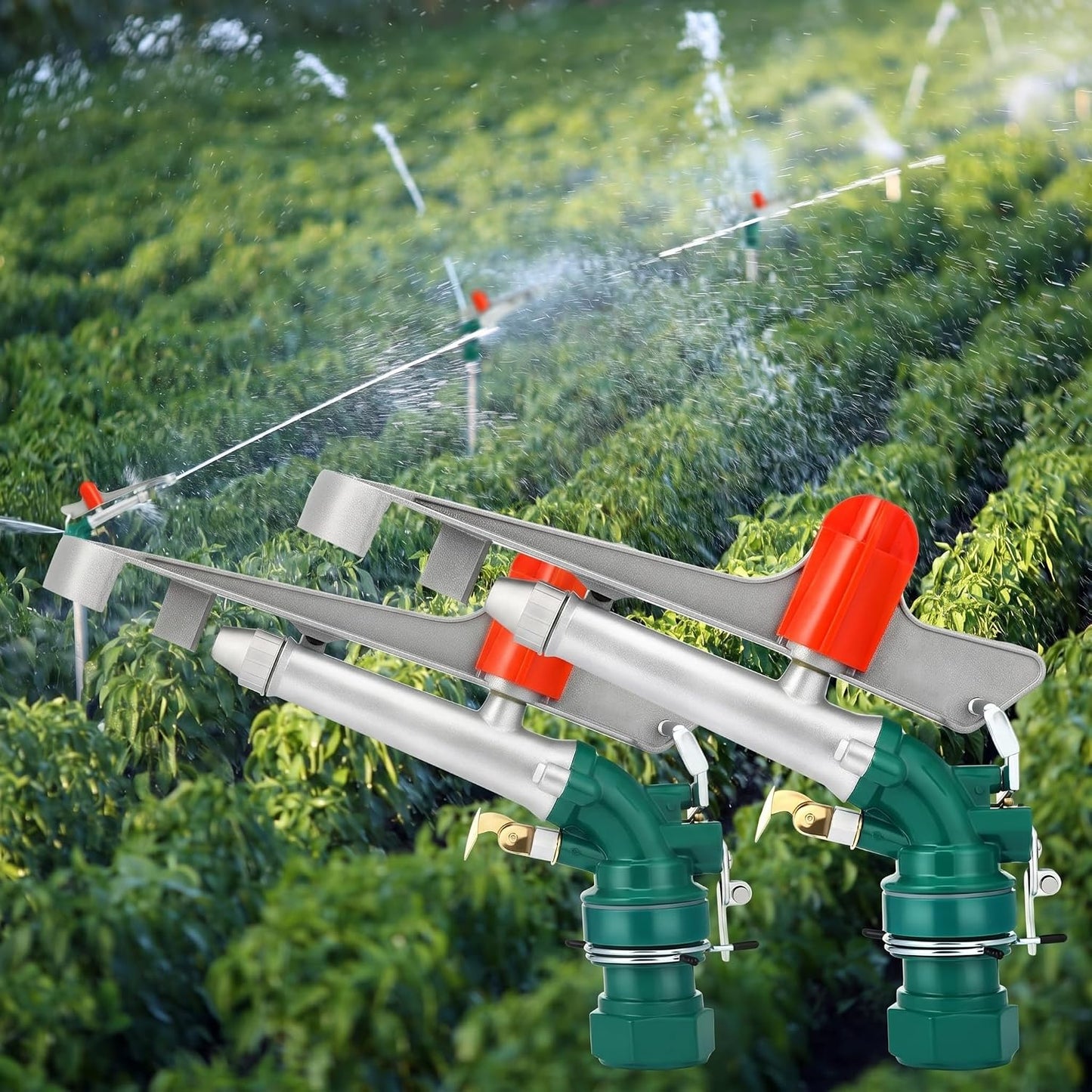 1-1/2 '' Agriculture Irrigation Sprinkler Large Area Farm Gun