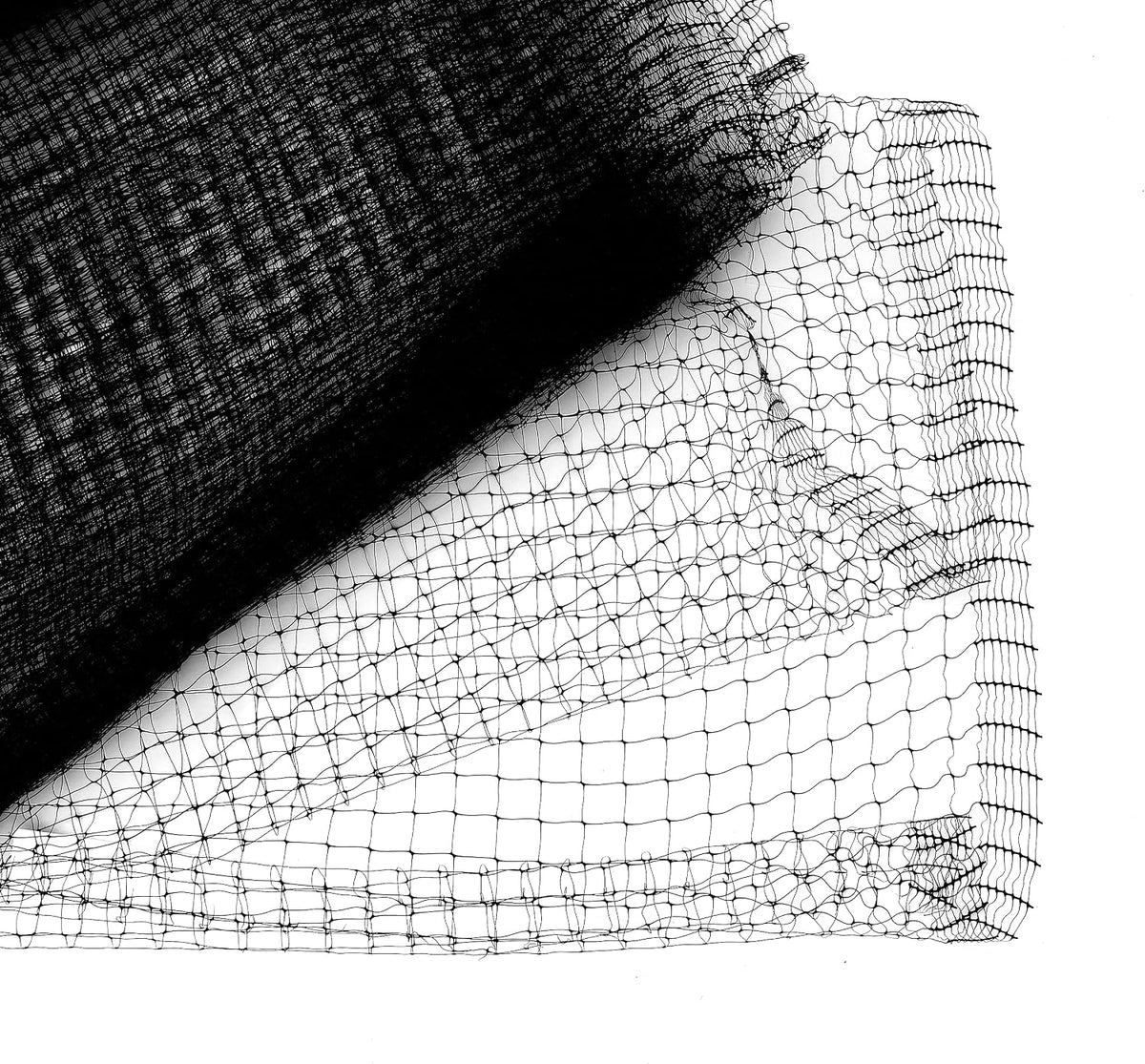 Garden Bird Netting, 3/4" Mesh, 14'x100', Black