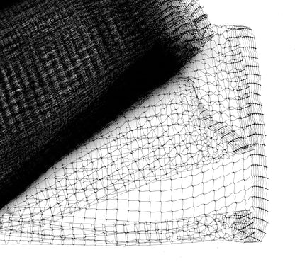 Garden Bird Netting, 3/4" Mesh, 14'x100', Black