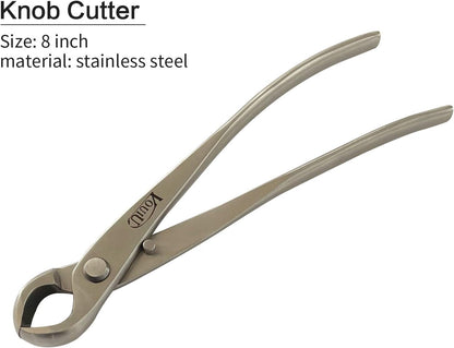 4-Piece Bonsai Tool Set,Concave Cutter,Knob Cutter,Trunk Splitter,Bonsai Scissors