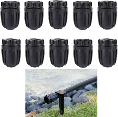 1/2 Inch Drip Irrigation Tubing Adapter,2 Way Y Hose Splitter