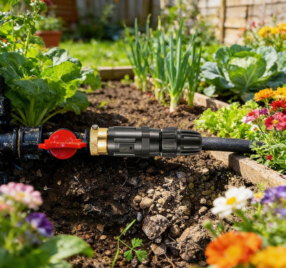 1/2 Inch Drip Irrigation Tubing Adapter,2 Way Y Hose Splitter