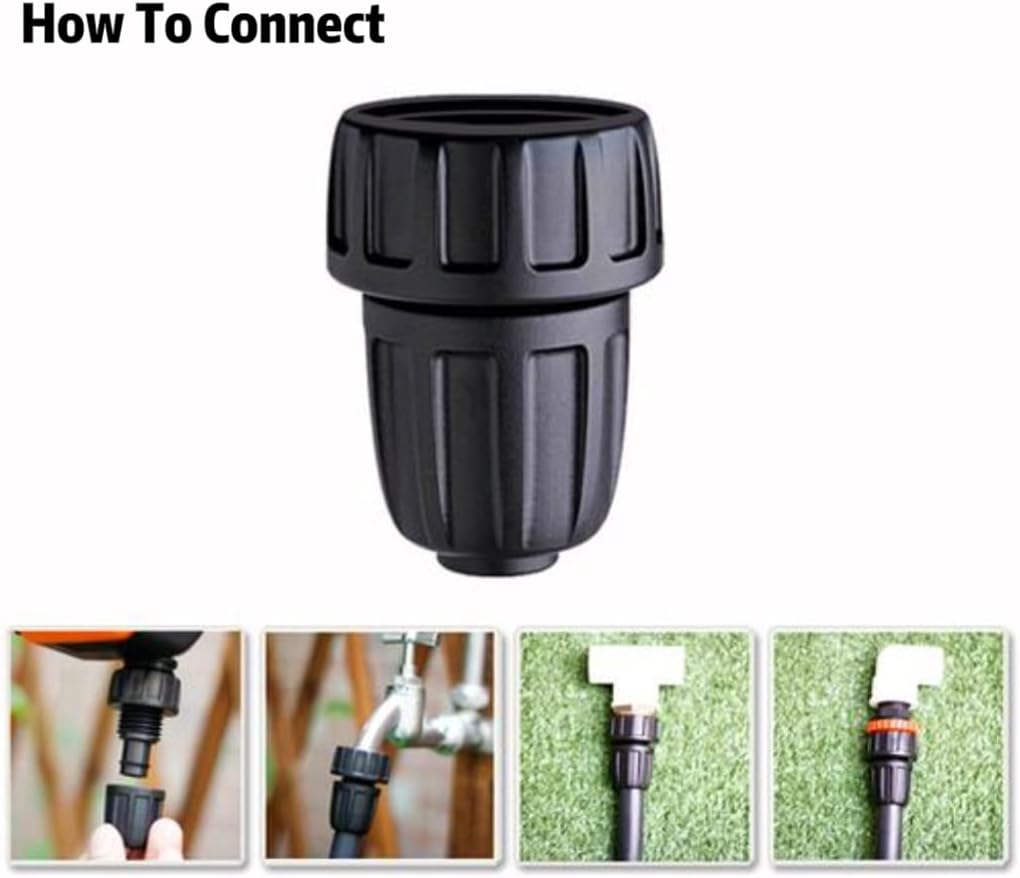 1/2 Inch Drip Irrigation Tubing Adapter,2 Way Y Hose Splitter
